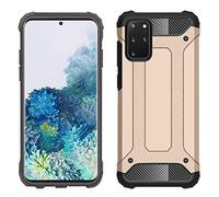 Galaxy S20 Case, Galaxy S20 Shockproof Case Premium Protective Poly-carbonate Hybrid Anti Slip Galaxy S20 Armor Flexible Inner Protection Phone Cover for Samsung Galaxy S20 (GOLD)
