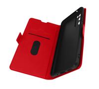 Galaxy S20 FE Card-holder Video Stand Case Dual Tab Red