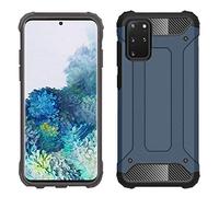 Galaxy S20 Plus Case, Galaxy S20 Plus Shockproof Case Premium Protective Poly-carbonate Hybrid Anti Slip Armor Flexible Inner Protection Phone Cover for Samsung Galaxy S20 Plus (NAVY BLUE)