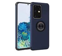 Galaxy S20 Plus Case with Magnetic Ring Holder Kickstand, Full Body Protective Silicone TPU Gel Personalized Shockproof Tough Armour Phone Cover for Samsung Galaxy S20 Plus (BLUE)