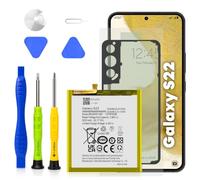 Galaxy S22 Battery Replacement, 5200mAh High Capacity EB-BS901ABY Li-ion Battery for Samsung Galaxy S22 5G SM-S901, with Professional Repair Tool Kit