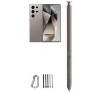 Galaxy S24 Ultra S Pen Replacement for Samsung Galaxy S24 Ultra 5G Touch Stylus Pen, S24 S Pen Without Bluetooth + Replacement Tips/Nibs (S24 Gray)
