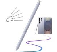 Galaxy S25 Ultra S Pen Replacement for Samsung Galaxy S25 Ultra Stylus Pen Touch （5G All Versions +5 Nib and Pen Clip (Titanium Shadow Blue)