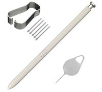 Galaxy S25 Ultra S Pen with with S25 Ultra Stylus Soft Pen Tips Nibs Replacement for Samsung Galaxy S25 Ultra 5G Touch Pen S25 Ultra SM-S938 S Pen with Needle Repair Part (Titanium Black)