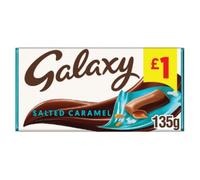 Galaxy Salted Caramel Chocolate Bar 135g x Case of 24