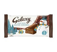 Galaxy Salted Caramel Festive Cake Bar, Pack of 5