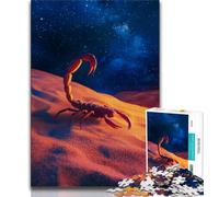 Galaxy Scorpion Puzzles for Adults Teens 1000 Pieces,Help The Brain Exercise Addictive Toys to Cultivate Patience Great Gift 50x75cm