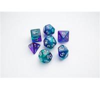 Galaxy Series - Neptune - RPG Dice Set (7pcs) Blue/Purple