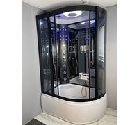 Galaxy Showers - Prospa X03 Left Hand steam Shower Cabin Hydro System with Bluetooth Massage spa 1250 x 880mm