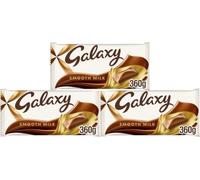 Galaxy Smooth Milk 3 Pack Bundle - Perfect for Gifting, Snacking and Sharing