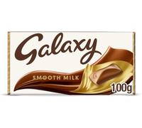 Galaxy Smooth Milk Chocolate Bar Bulk Box, Chocolate Gift, Milk Chocolate, Bulk Chocolate, 24 x 100g