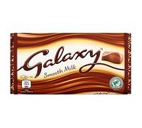 Galaxy Smooth Milk Chocolate Bar, (Pack of 24 x 110 g), 2.64 g