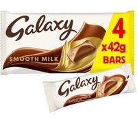 Galaxy Smooth Milk Chocolate Bars Multipack 4 x 42g
