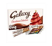 Galaxy Milk Chocolate Large Selection Box, 234g, Ideal Christmas Chocolate Gift Box, Assorted Bars