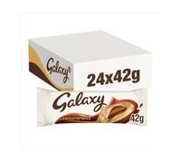Galaxy Smooth Milk Chocolate Multipack, 24 x 42g | Premium Creamy Chocolate Bars