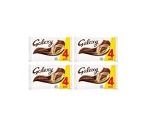 Galaxy Smooth Milk Chocolate Multipack Bundle - x4 Multipacks (x4 42g Bars In Each Pack)