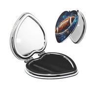 Galaxy Space American Football Fashion And Exquisite Pocket Mirror, Compact And Practical