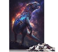 Galaxy Space Dinosaurs Jigsaw for Adults 1000 Pieces Difficult Hard Problem Solving Puzzles for Adults for Kids 1000pcs (75x50cm)
