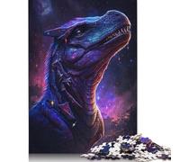 Galaxy Space Dinosaurs Puzzles for Adults 1000 Challenging & Brainteasing Unusual Puzzles for Kids Age 12 Years Up 1000pcs (75x50cm)