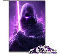 Galaxy Space Warrior Puzzles for Adults Teens 1000 Pieces, Educational Games Home Decoration Birthday Present, Gifts, Wall Art (26x38cm)