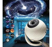 Galaxy Star Projector,3D Home Planetarium Night Light,With remote control