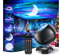 Galaxy Star Projector for Bedroom Aurora Borealis Projector 15 Colors 15 White Noise and Bluetooth Speaker Remote Galaxy Projector Ceiling Timer Lamp