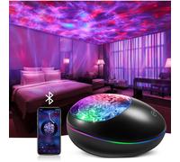 Galaxy Star Projector Light LED Ceiling Starry Night Sea Starlight Ocean Wave Space Music Projection Lamp Halloween Christmas Birthday Wedding