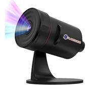 Galaxy Star Projector Planetarium 8th, Wider Sharper Projection, 28 Soothing White Noise & Timer, Gift ideas for Bedroom and Living Room (Black)