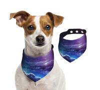 Galaxy Starry Sky Dog Bandanas,Summer Bandanas for Dogs Washable Adjustable Dog Triangle Scarf Bibs Cute Pet Bibs for Medium Large Dogs Puppy and Cats Small