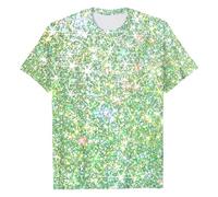 Galaxy T Shirts Women Personalised T-Shirts Women Carnival Algodón Elegante Simple Nero Ladies Carnival Sequin Print Loose Short Sleeve Crew Neck'S Motif Primavera Loose M-XXXL