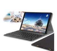 Galaxy Tab A 10.1 2019 Keyboard Case SM-T510/T515, Wineecy PU Leather with Detachable Bluetooth Wireless Keyboard for Samsung Galaxy Tab A 10.1'' 2019 (Galaxy Tab A 10.1 2019, Black)