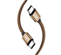 Galaxy Tab S10 FE/S10FE+/S10 Ultra/S9 FE/A9 S9 S6 Lite A9 Plus/S9 Ultra/A15 5G/S24 FE S23 FE Charger Cable Nylon Braided 1M Lead USB C Cable for Samsung Galaxy Tab S9 FE Plus (GOLD)