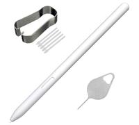 Galaxy Tab S11 Pen Stylus for Samsung Galaxy Tab S10 Ultra S Pen Replacement S7 S8 S9 FE Pen with Tips Repair Part (White)