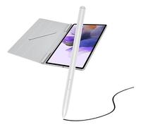 Galaxy Tab S7 Replacement Stylus Pen for Samsung Tab S7+ Plus, FE - Tips/Feathers Included (Mystic Silver)
