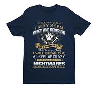 Galaxy Tees Mens Dont Mess with My Dog Short Sleeved T Shirt