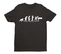 Galaxy Tees Mens Evolution of Snooker T Shirt Short Sleeved Black XL
