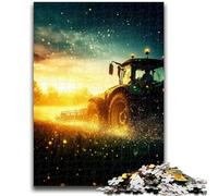 Galaxy Tractor Puzzles 1000 Pieces for Teenagers,Help The Brain Exercise Addictive Toys to Cultivate Patience Unique Challenge Game (50x75cm)