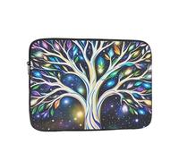 Galaxy Tree Laptop Sleeve Bag 15 Inch Waterproof Shockproof Laptop Case Bag Lightweight Tablet Travel Cover Computer Skin Bag Tablet Carrying Case