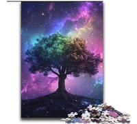 Galaxy Tree of Life Jigsaw Puzzles for Adults 2000 Piece, Decompressing Intellectual Educational Toy Educational Game for Birthday, Chrismas (70x100cm)