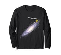 Galaxy Two Science Geeks You are here T-Shirt Long Sleeve T-Shirt