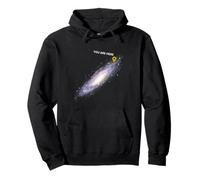 Galaxy Two Science Geeks You are here T-Shirt Pullover Hoodie