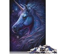 Galaxy Unicorn 500 Pieces Of Jigsaw Puzzle For Adults Puzzle Puzzle Sets For Family Educational Game Jigsaws 500pcs (52x38cm)
