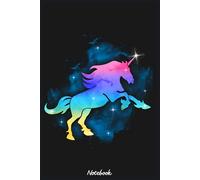 Galaxy Unicorn Notebook: 120 Pages | 6 x 9 Size | Journal College Ruled Notebook | Gift