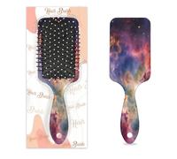 Galaxy Universe Nebula Cloud Hair Brush Wet Dry Air Cushion Hair Brush Plastic Detangler Hairbrush for Kids Adults Back To School Gift Women Men