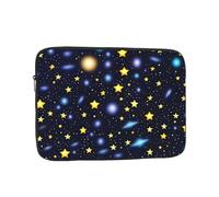 Galaxy Universe Star Laptop Inner Bag Laptop Sleeve Case Briefcase Carrying Laptop Cover, Black, 12 Inch