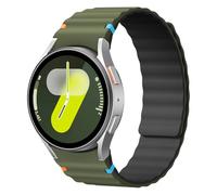Galaxy Watch 7/6/5/4/FE 40mm 44mm Magnetic Silicone Strap for Samsung Galaxy Watch 6/4 Classic 47mm 43mm 46mm 42mm/5 Pro 45mm for Women Men