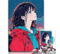Galaxy Whale Jigsaws 1000 Pieces for Adults,Staycation Kill Time Every Piece Is Unique - Challenging Family Fun Game (38x26cm)