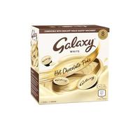 Galaxy White Hot Chocolate Dolce Gusto Compatible Pods - 5 Boxes x 8 Pods (40 Servings)