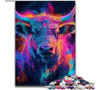 Galaxy Yak JigsawPuzzle 1000 Pieces for Teenagers, Educational Family Game Suitable for Desktop Decoration (26x38cm)