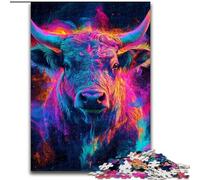 Galaxy Yak JigsawPuzzle 1000 Pieces for Teenagers, Educational Games Home Decoration Birthday Present, Gifts, Wall Art (50x75cm)